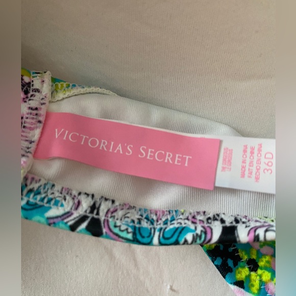 Victoria’s Secret Swim Bikini Top Padded PushUp 36D - Picture 4 of 5